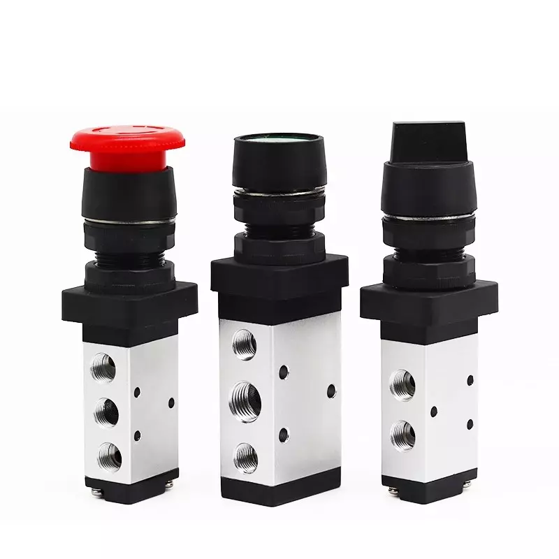 Válvula mecánica Serie M5 Válvula de control externa roscada con interruptor manual neumático de 5/2 vías