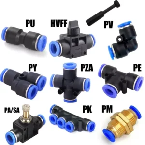 El mejor proveedor de accesorios neumáticos Serie plástica Fabricante de accesorios de aire a presión